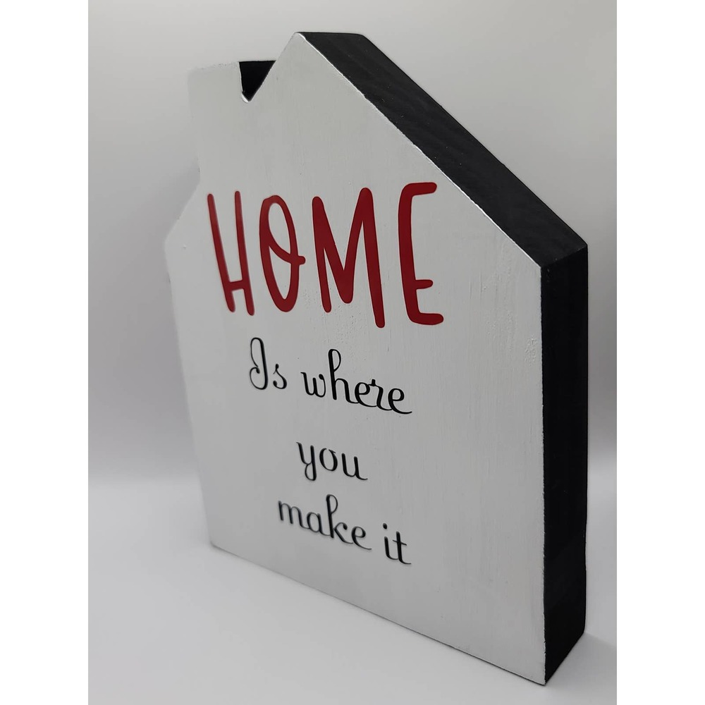 Double-sided Decorative Wood Plaque -  Funny Gift